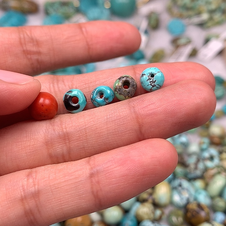 南红玛瑙未镶嵌扣子