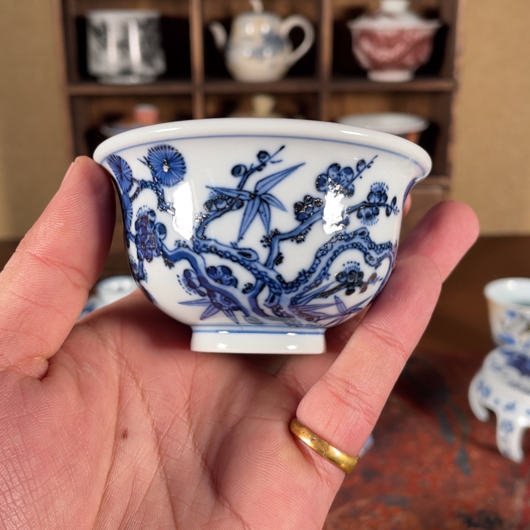 摆件陶景德镇陶瓷老陶