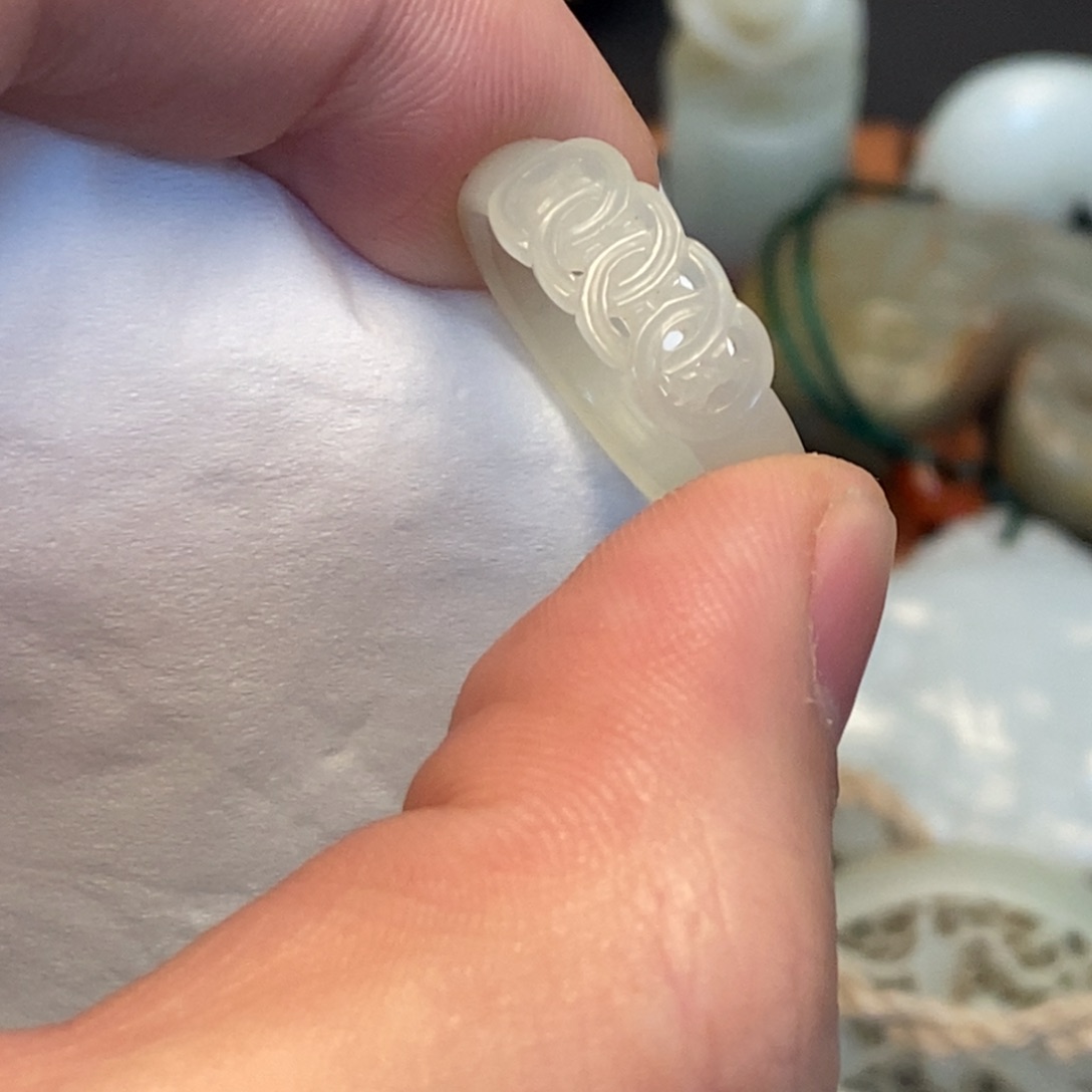 和田玉挂件未镶嵌江***官