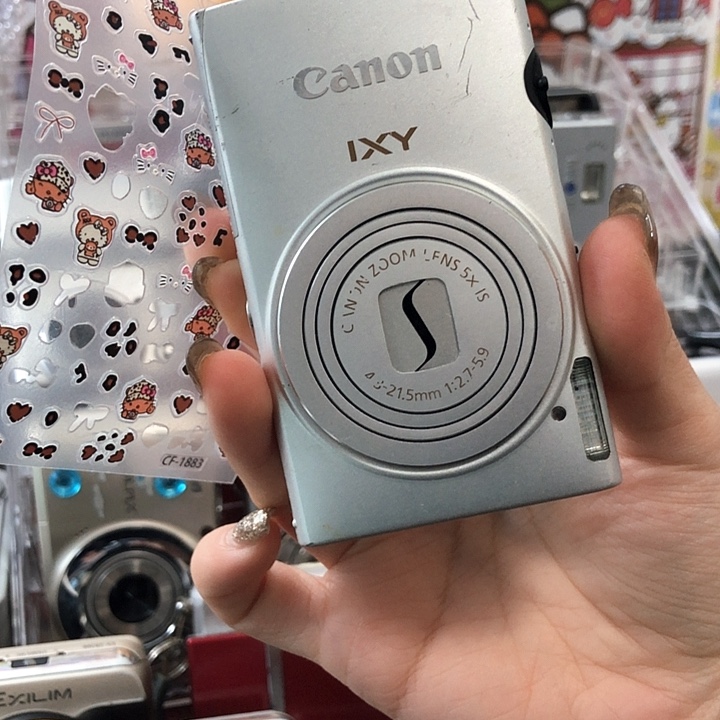 99新ixus125 超可爱 油画色彩奶油肌