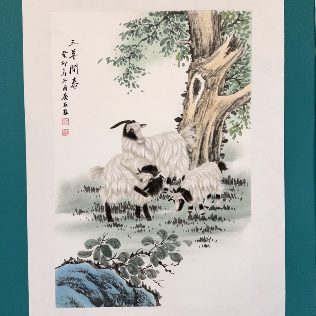 国画李庆友老师作品