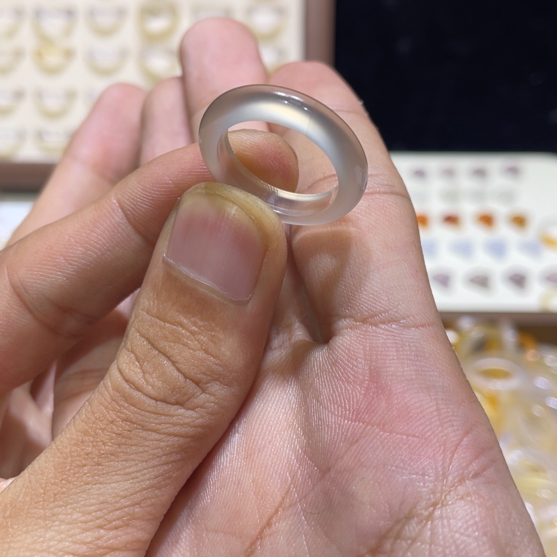 玛瑙/玉髓合金戒指84号港15