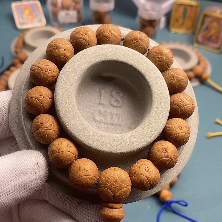 凤眼菩提吊坠14mm麒麟手串
