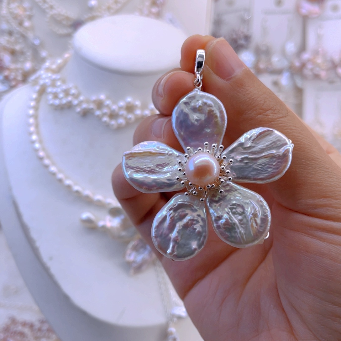 未镶嵌耳饰淡水珍珠