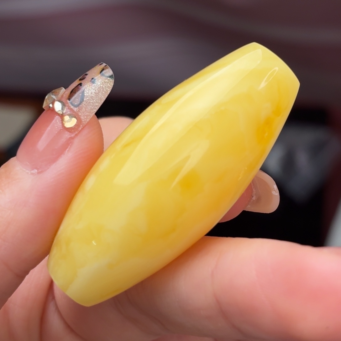 蜜蜡未镶嵌吊坠(不含链)满蜡桶珠