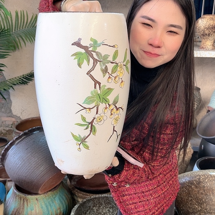 正品口19高38花盆……