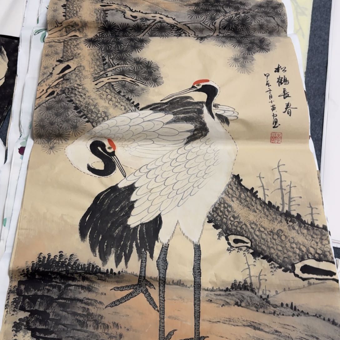 国画晓彤美术馆直播间