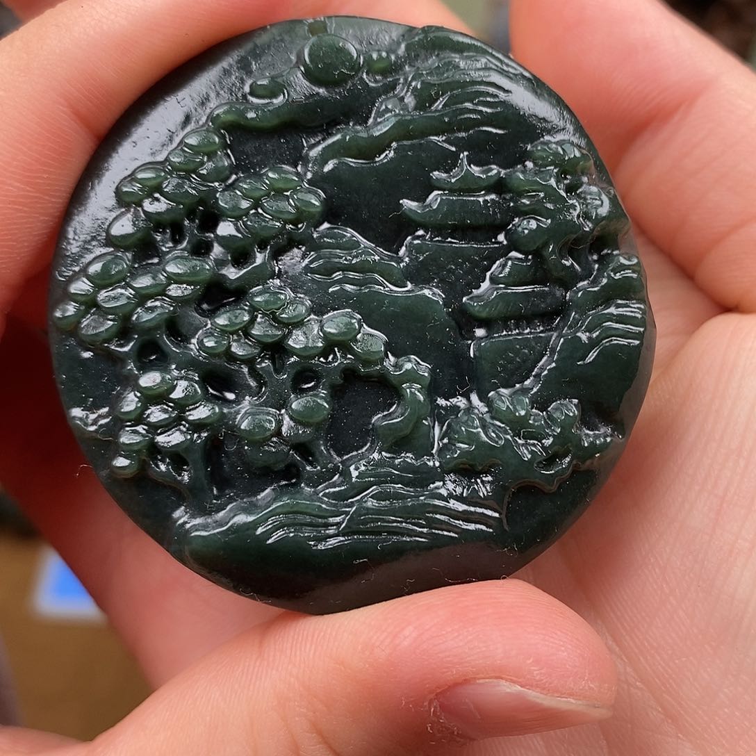 和田玉挂件未镶嵌