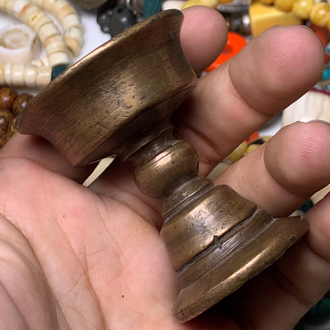 玻璃颈饰藏传小元素