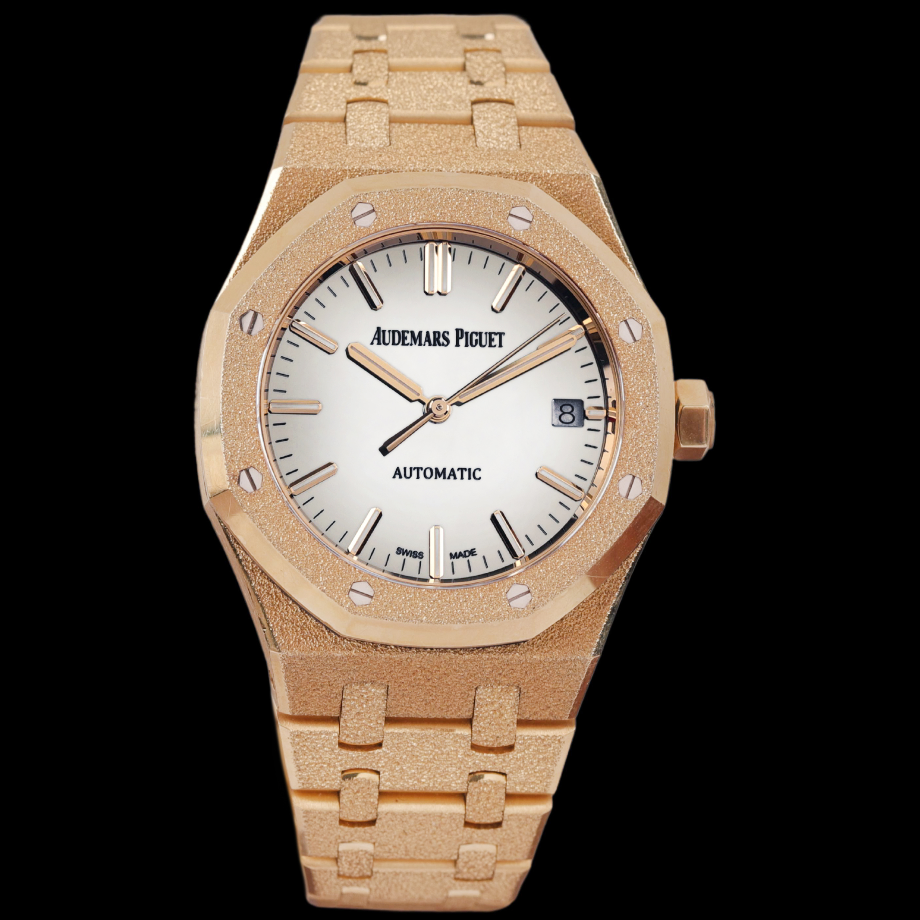 95新 Audemars Piguet/爱彼 单表皇家橡树15454女款镜面表盘37mm