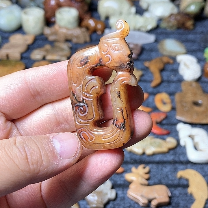 和田玉未镶嵌颈饰109