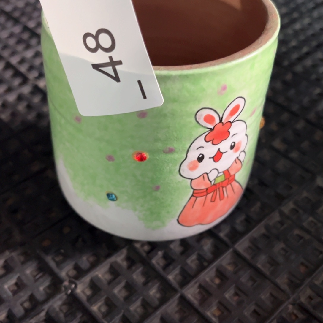 红陶48花盆  1个