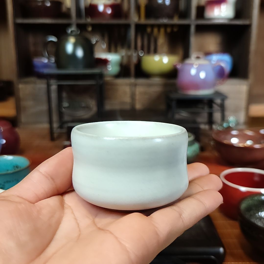 其他又****梦钧窑瓷器钧窑瓷器官瓷杯