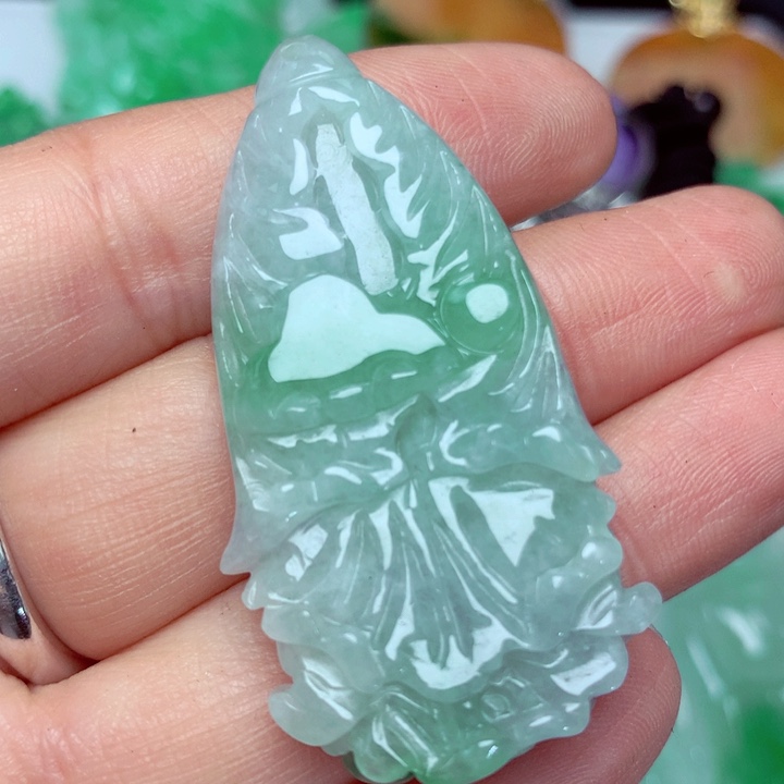 翡翠吊坠(不含链)未镶嵌