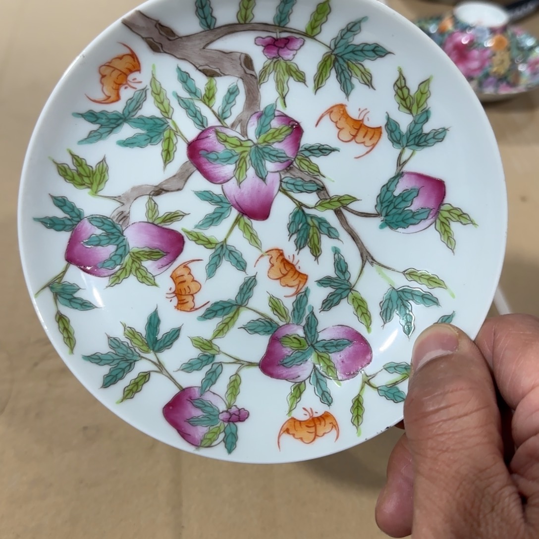 手绘瓷器全部处理