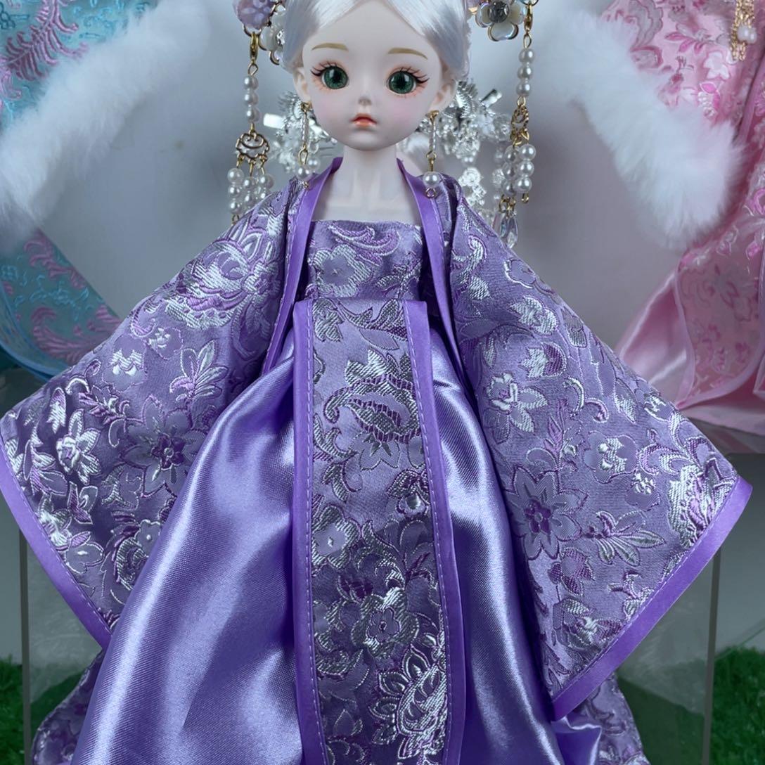 布艺漫美手工娃娃摆件礼品摆件娃娃好看