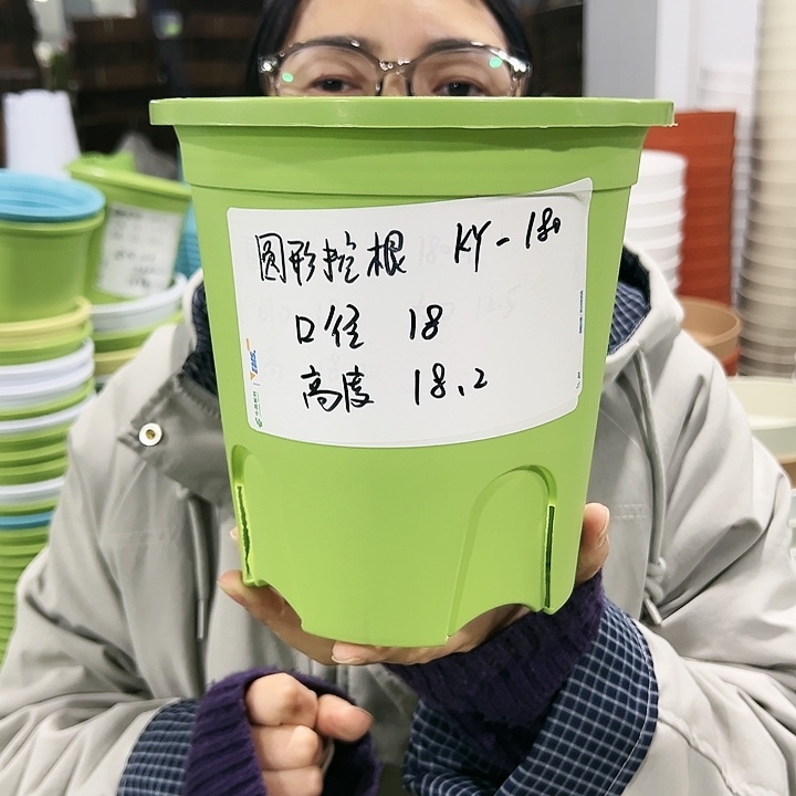 正品圆控口18高18白色带托8只