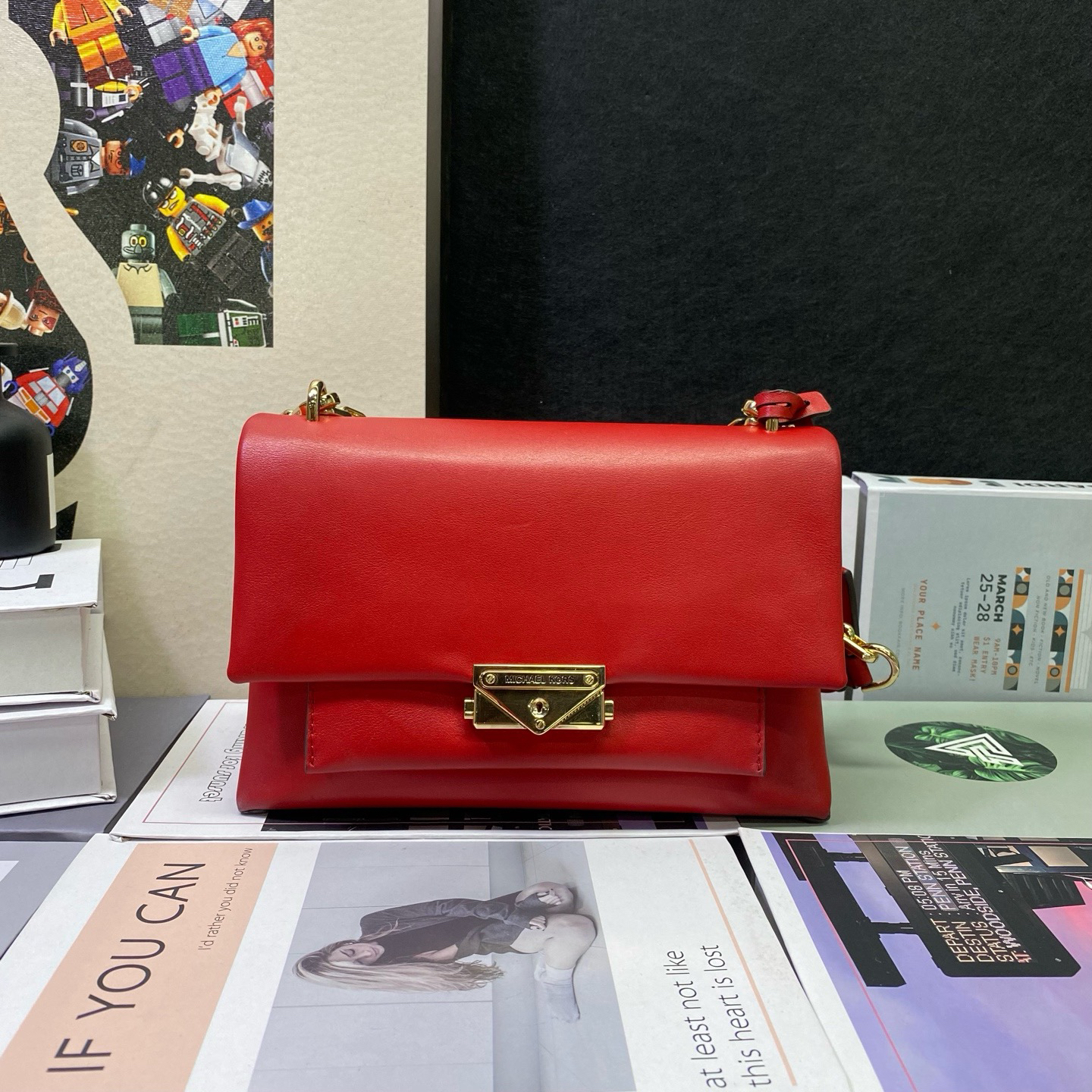 95新 MICHAEL KORS/迈克高仕 23581斜挎包23*16