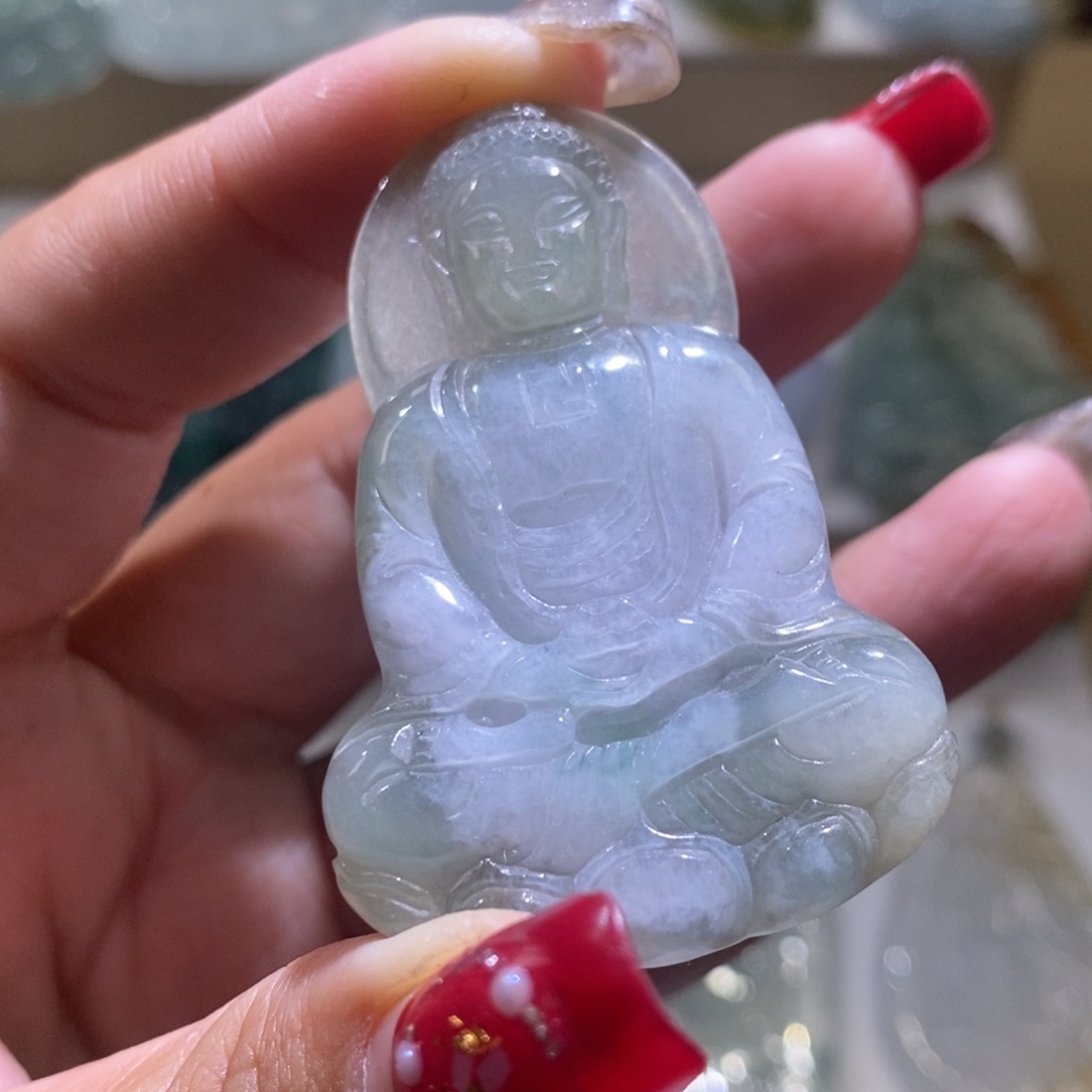 【闪购商品】翡翠颈饰未镶嵌大日