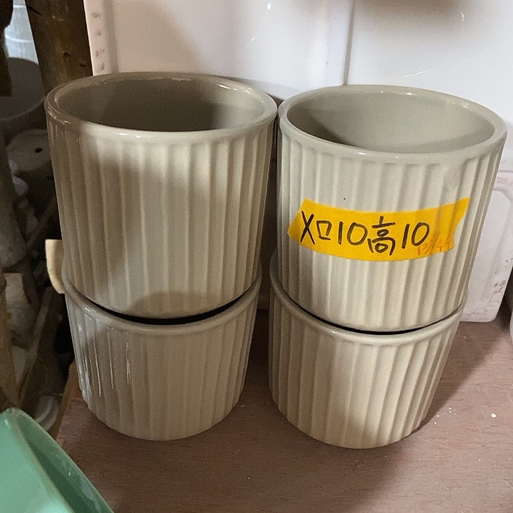 摆件陶陶盆有孔 瑕疵介意勿拍