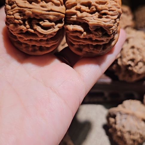 吊坠文玩核桃45四座楼