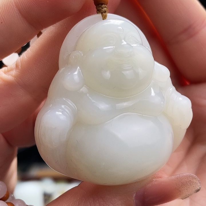 和田玉挂件未镶嵌定制发货