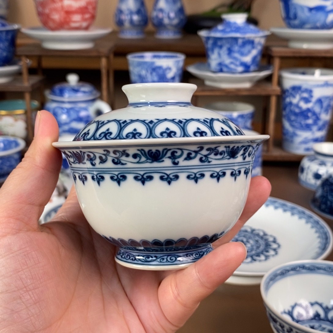 景德镇陶瓷手工手绘
