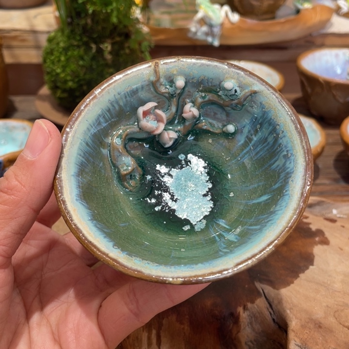 新品出窑仿生茶器茶杯