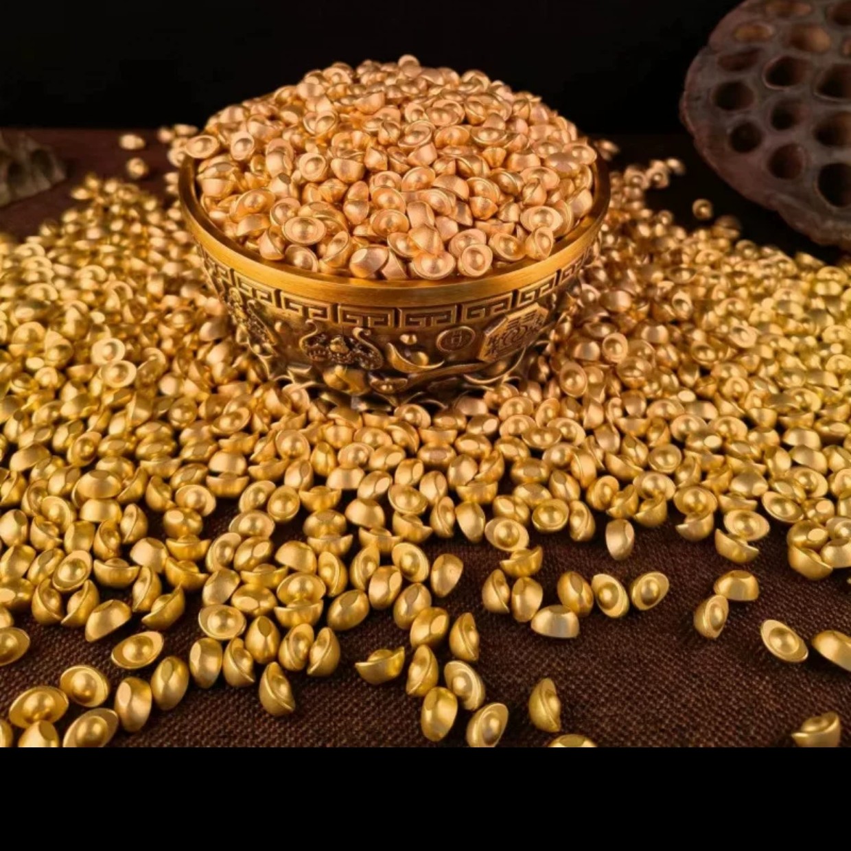 元宝招财摆件家居办公乔迁开业装饰