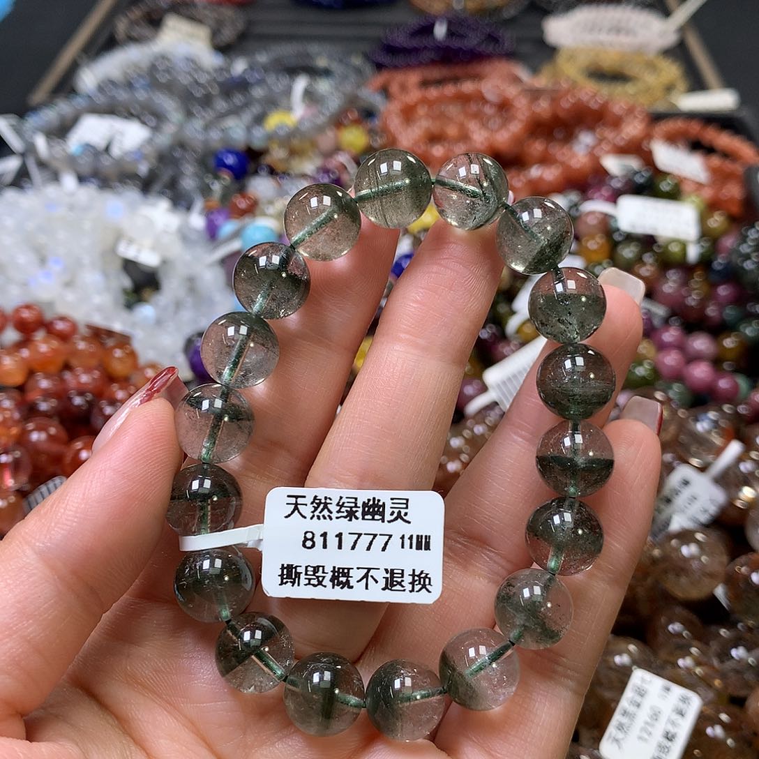 水晶手链未镶嵌，