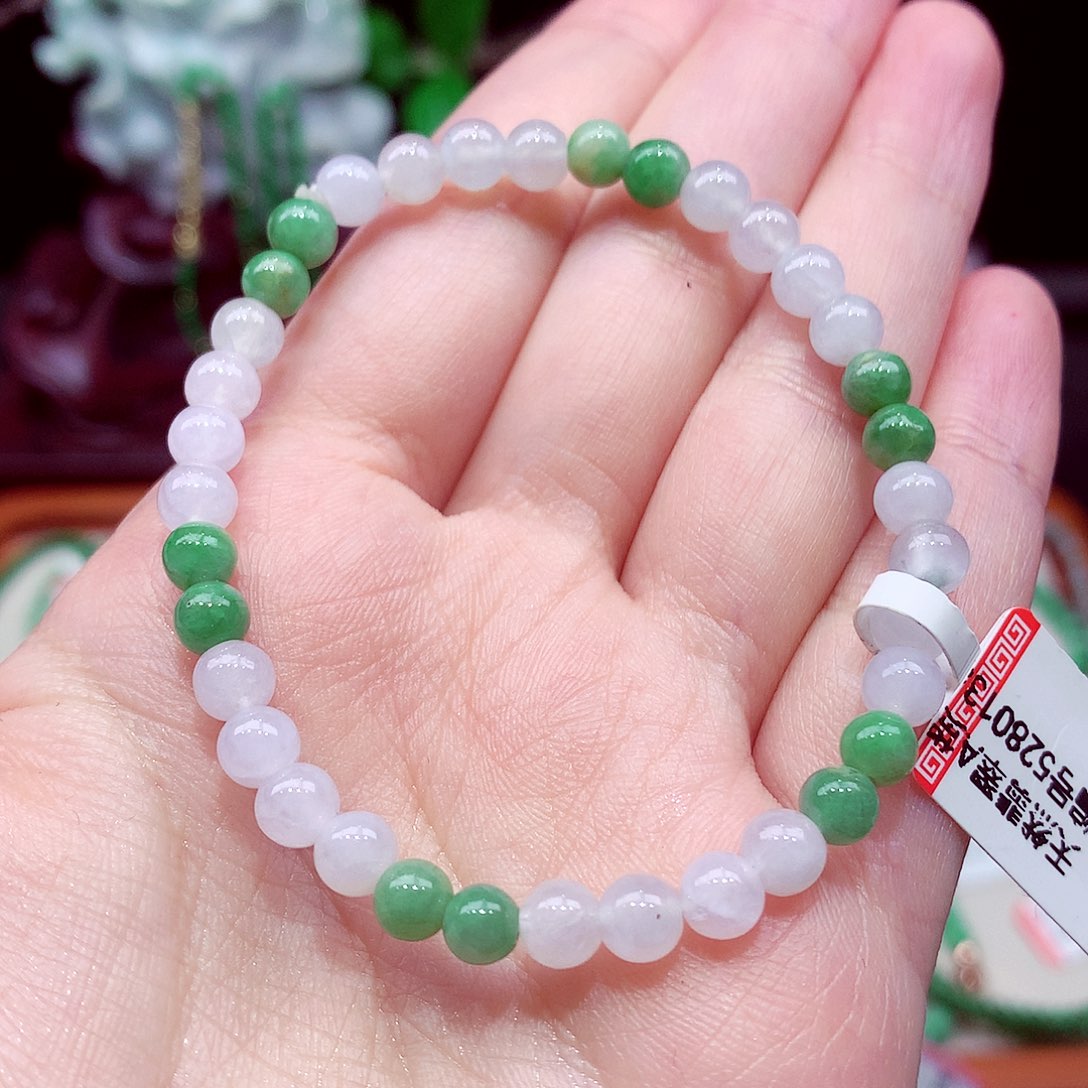 未镶嵌手链翡翠翡翠