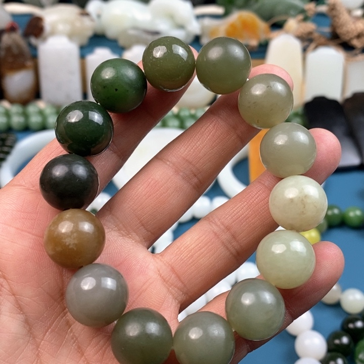 和田玉手链未镶嵌