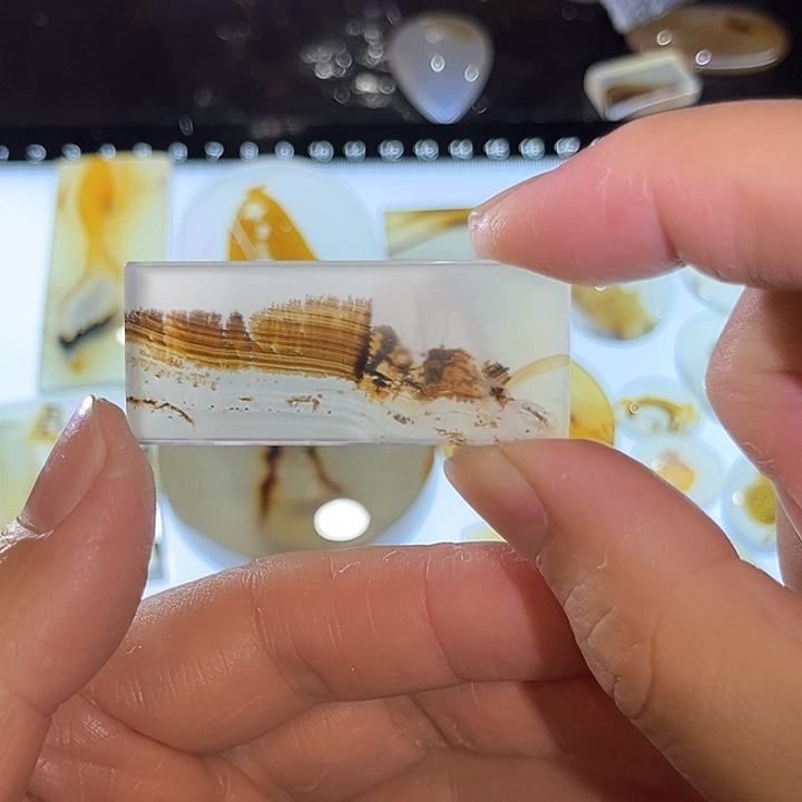 玛瑙/玉髓未镶嵌吊坠(不含链)