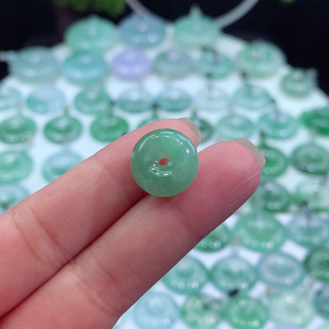 颈饰未镶嵌翡翠1尺寸13.7*5.8