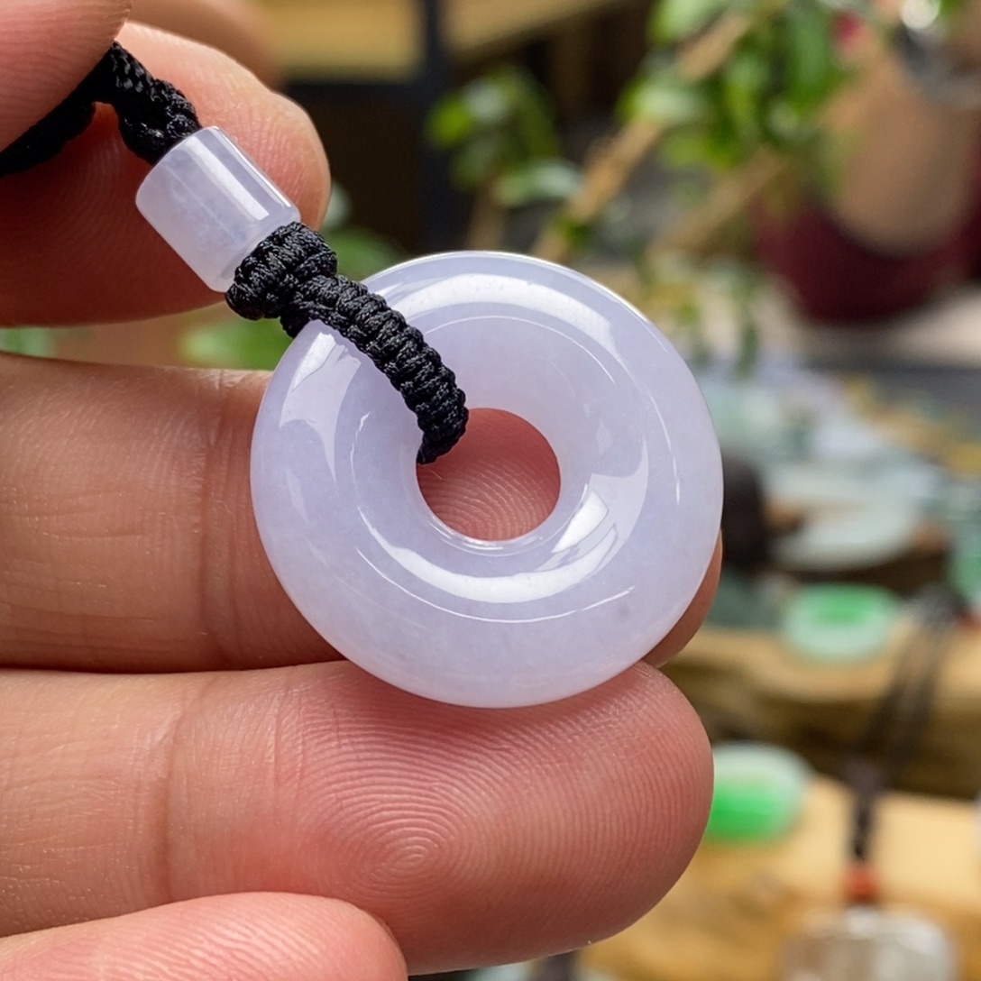 翡翠颈饰未镶嵌挂件