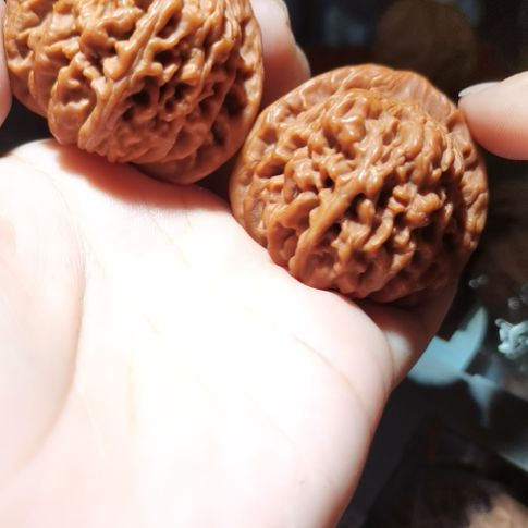 猴头核桃吊坠44四座楼