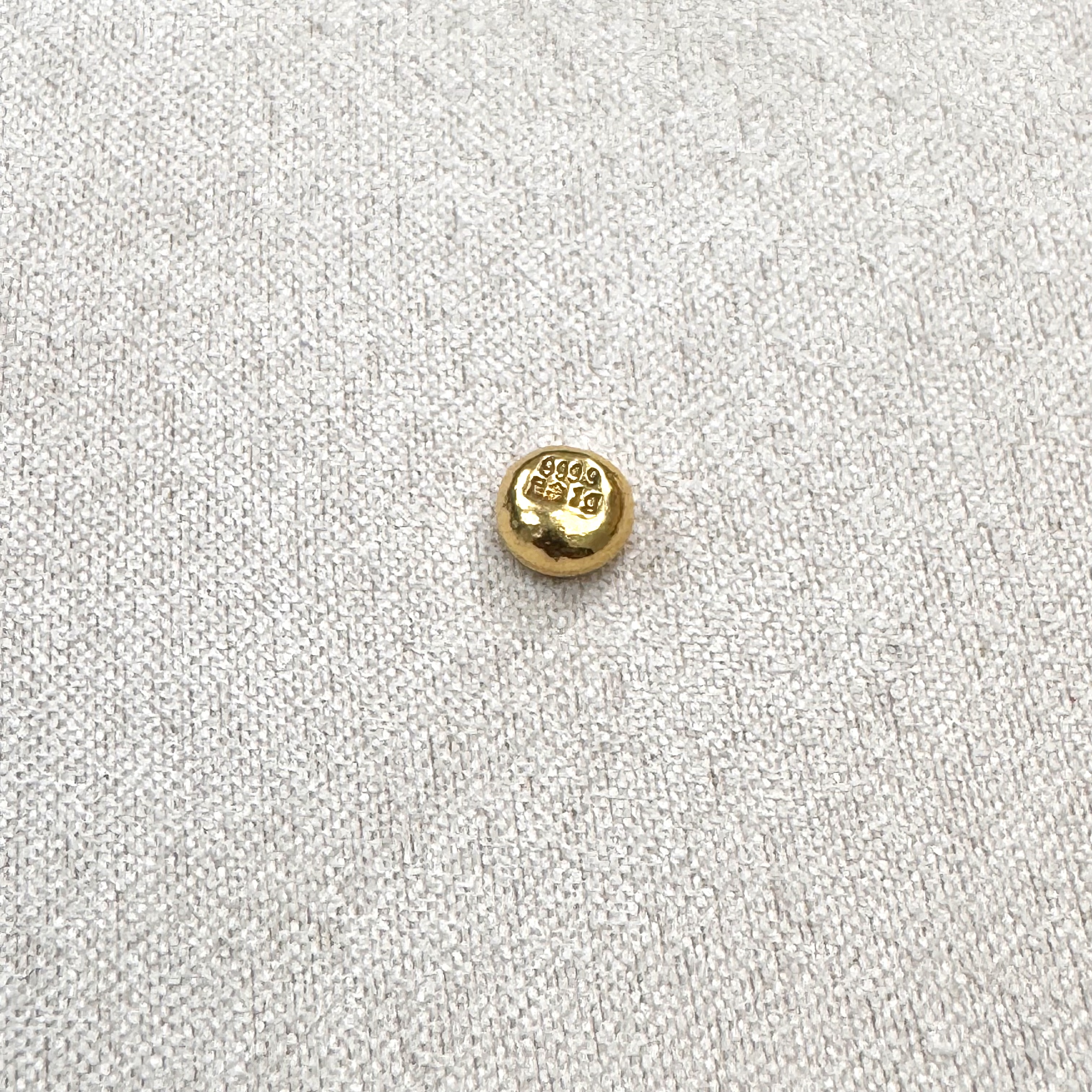 【瑞鑫】足金999金豆纯黄金金豆子投资攒钱纪念礼物1g