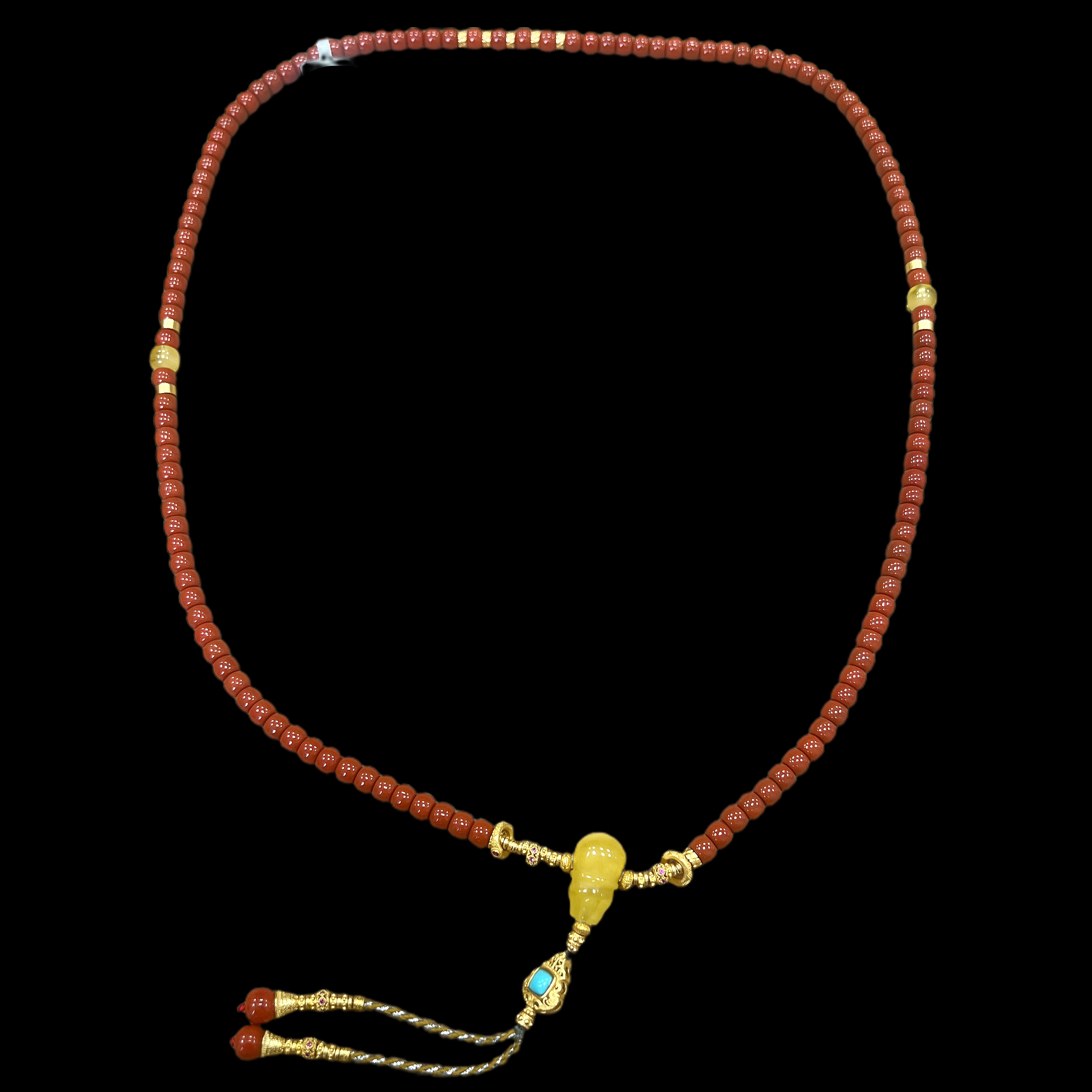 8027-南红项链（孤品）