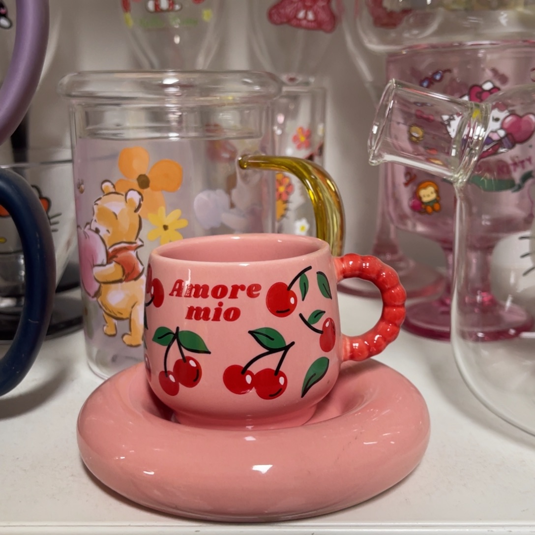 K***d吸管款水晶玻璃比乐蒂