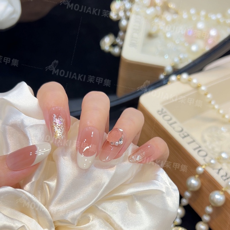 【白露序章】轻奢显白日常手工穿戴甲