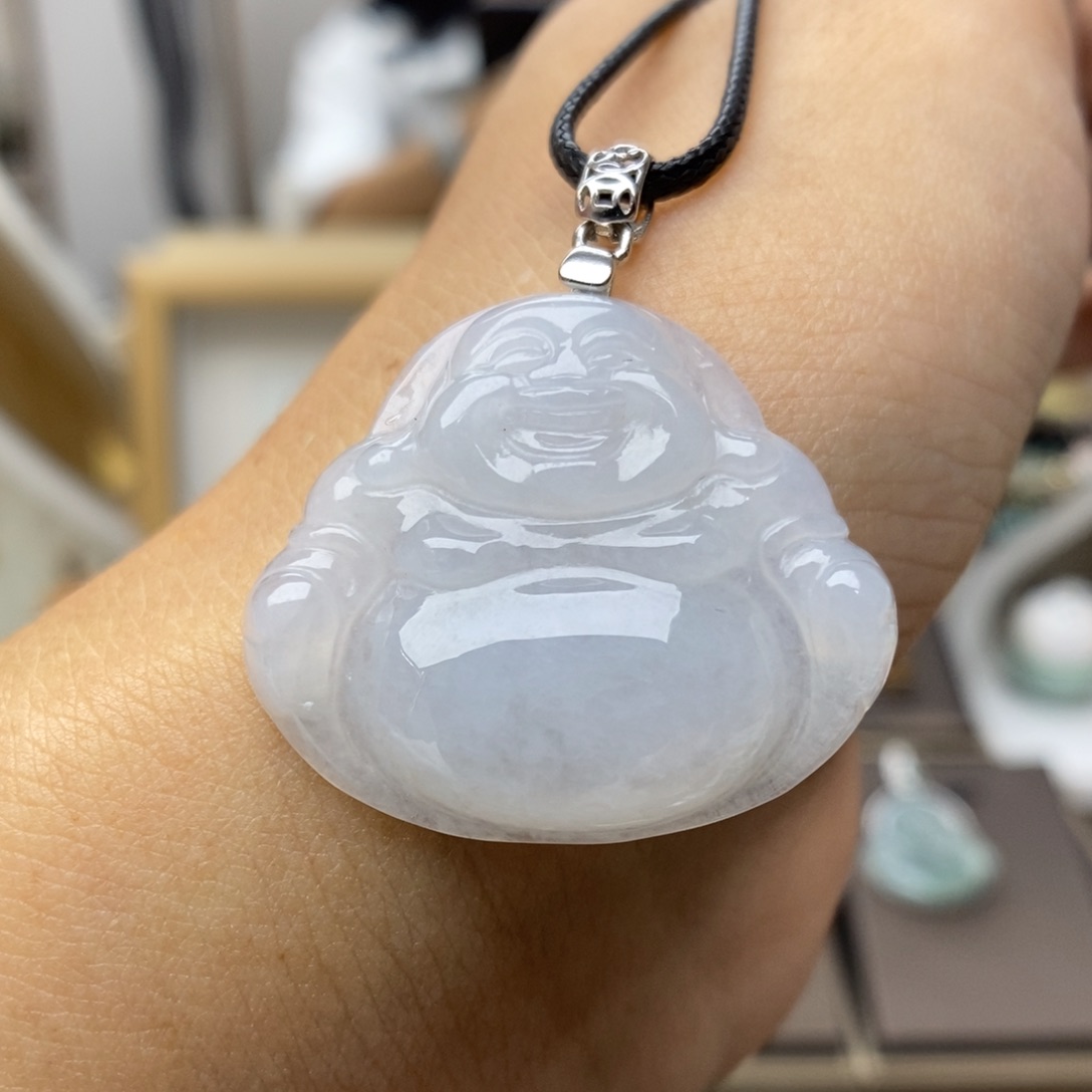 【闪购商品】颈饰银S925镶嵌翡翠1
