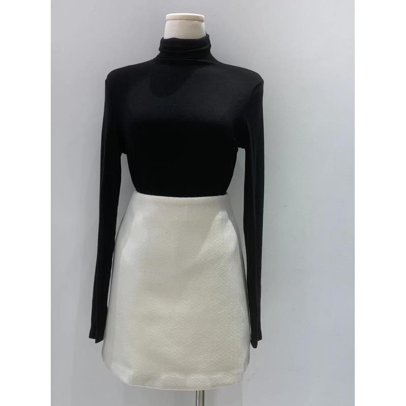 韩国首尔家芝麻软糯高领打底长袖8331