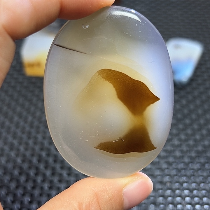 未镶嵌玛瑙/玉髓珠宝半成品