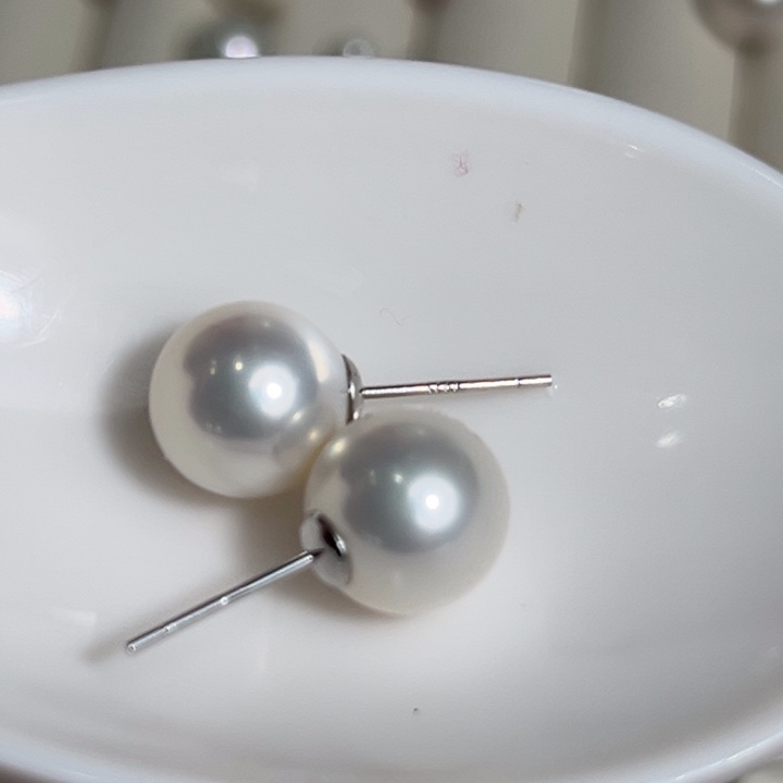 淡水珍珠颈饰银S925镶嵌陌*