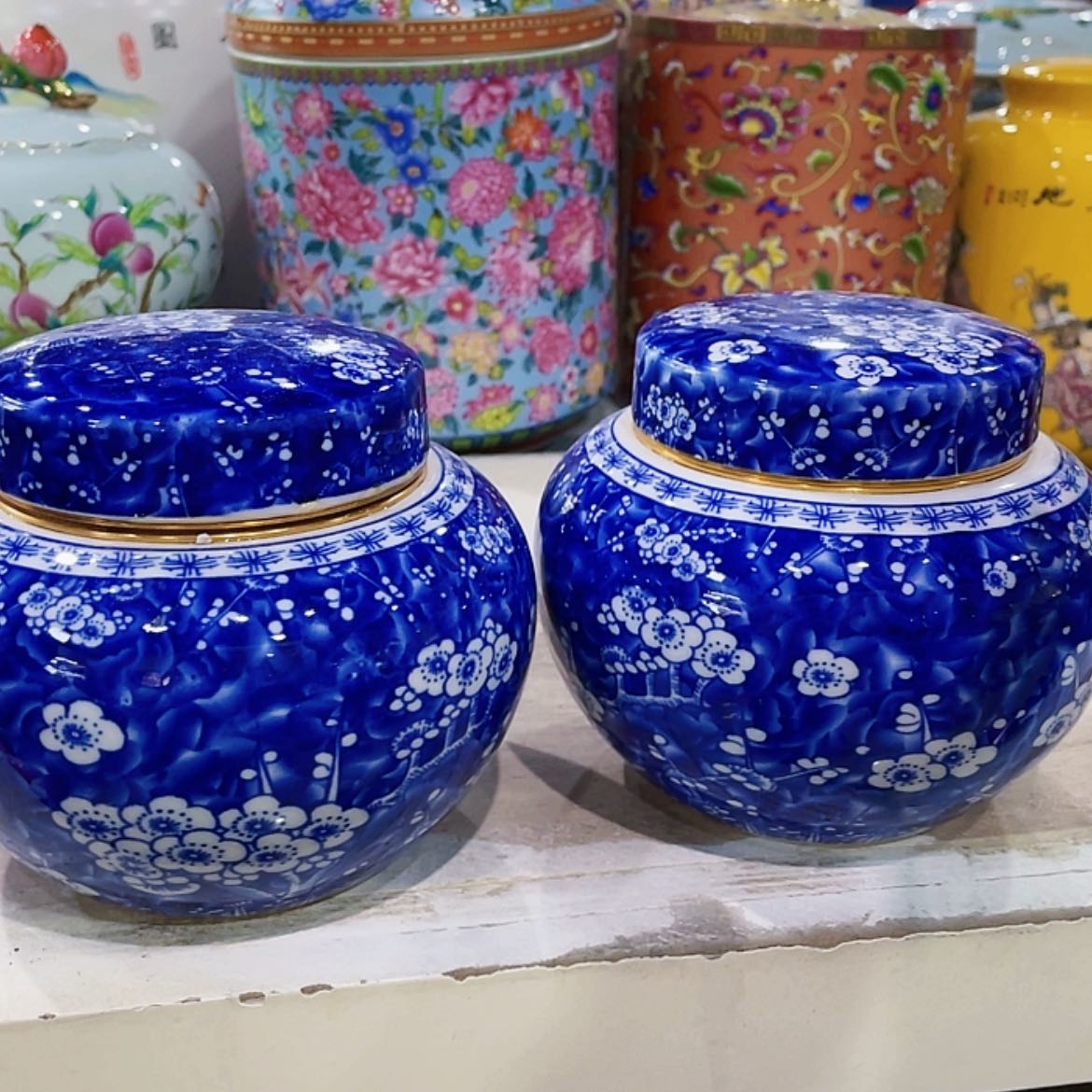 【闪购商品】罐陶瓷茶叶罐密封罐