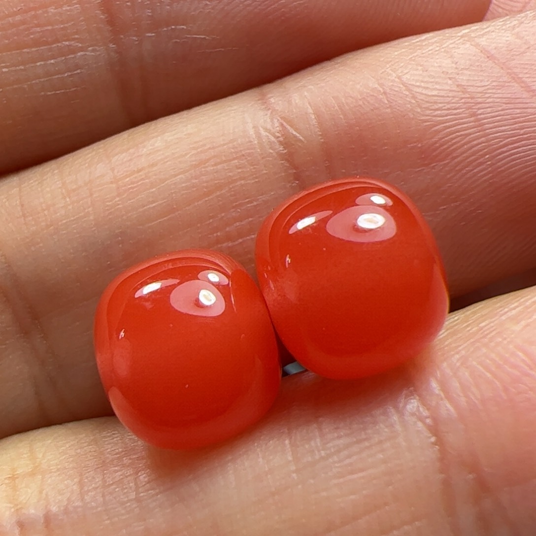 南红玛瑙珠子未镶嵌