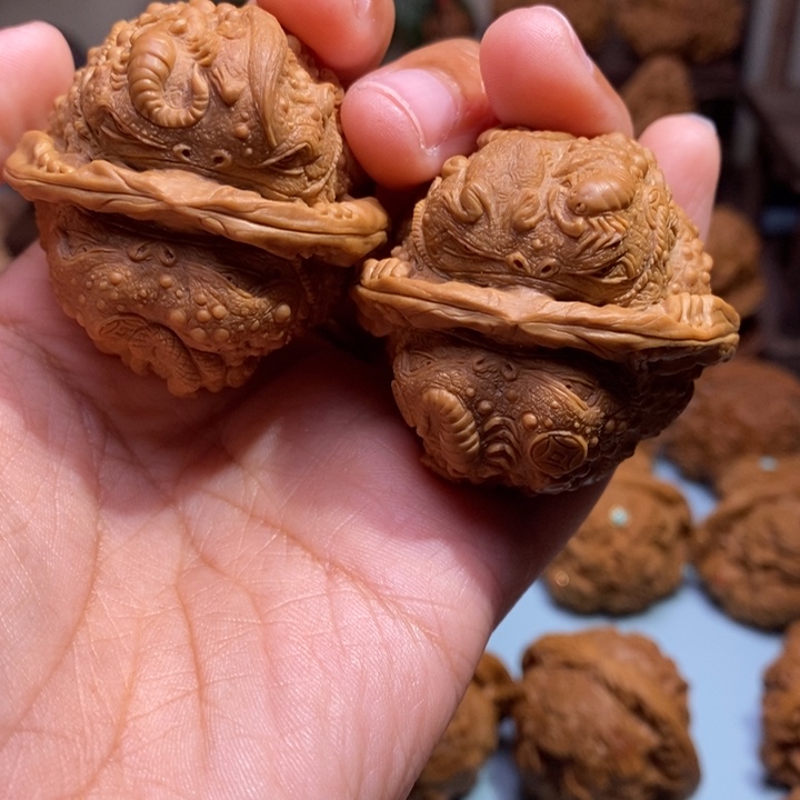 【闪购商品】核桃手串/手链顺**水五毒金蟾