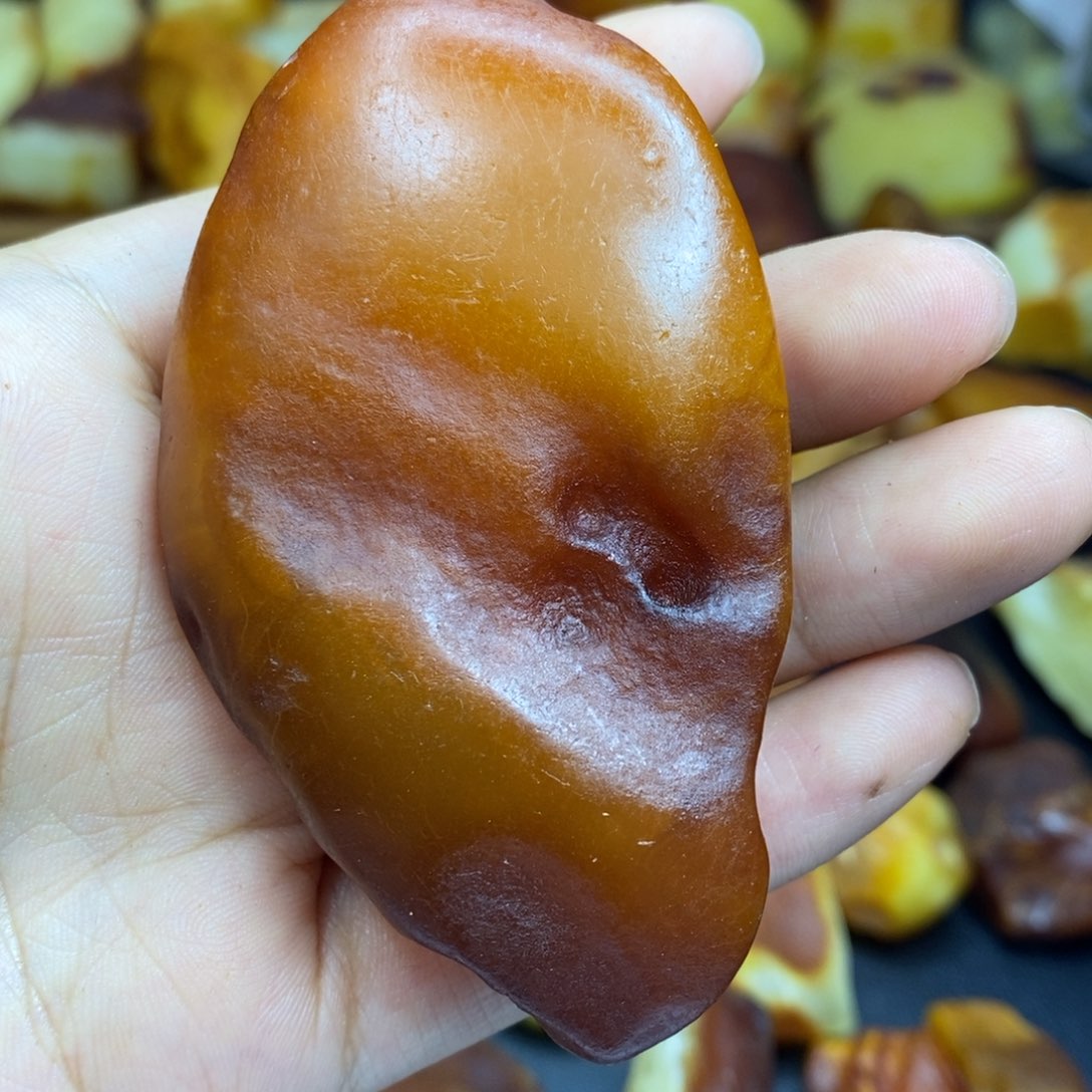 未镶嵌定制琥珀梨