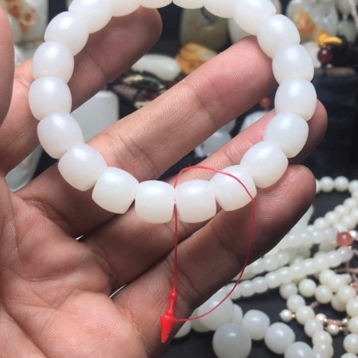 和田玉（白玉）手串未镶嵌