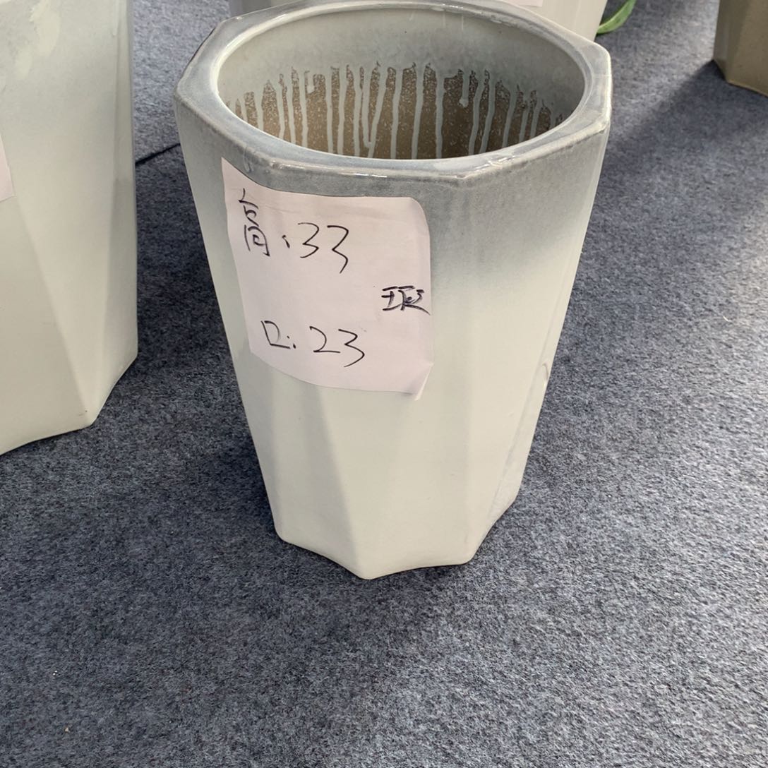 高温陶瓷花盆微瑕